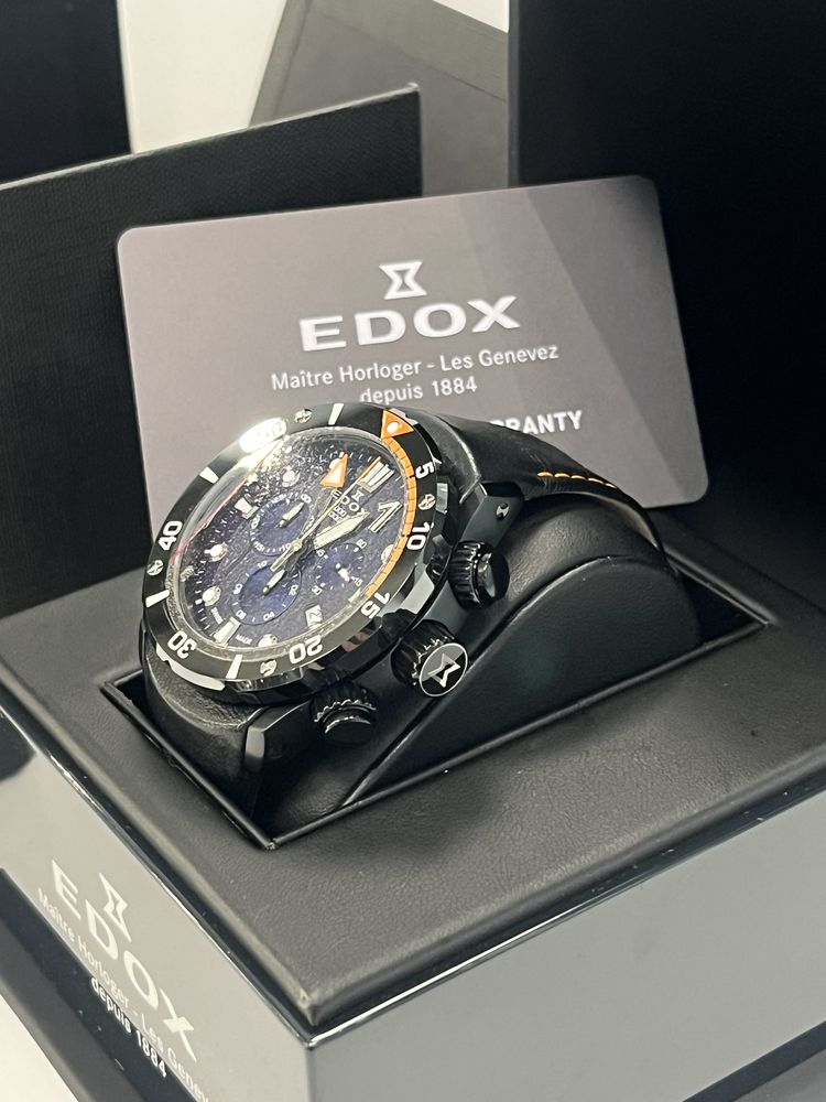 EDOX CO-1 - мъжки часовник нов  с найлоните