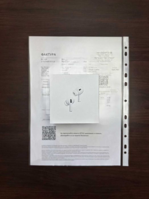 Apple AirPods Pro 2 MagSafe USB-C- Фактура , Касов бон Гаранция 1 год.