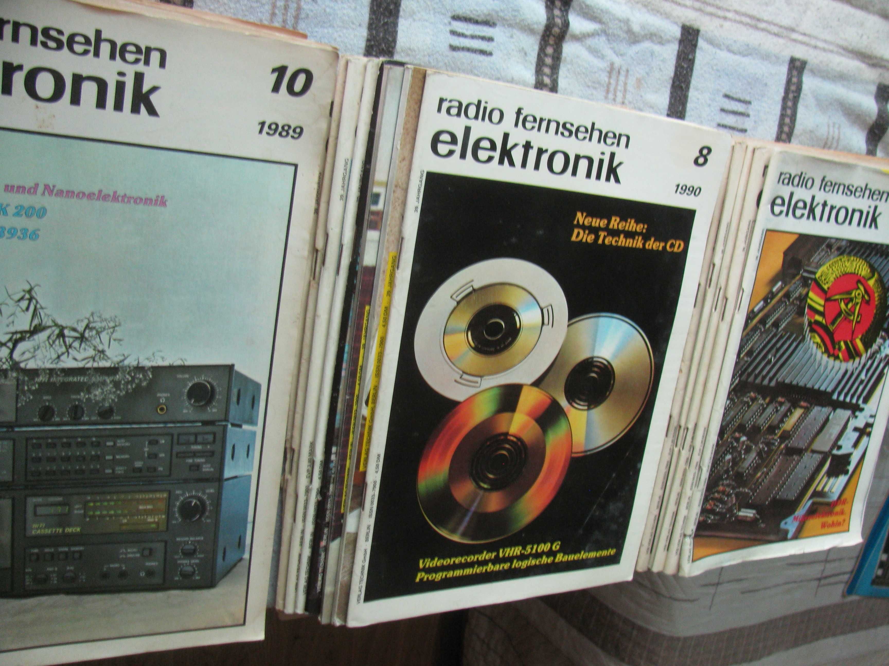 Radio  Fernsehen  Elektronik   D D R   /  Г Д Р   -  Списание