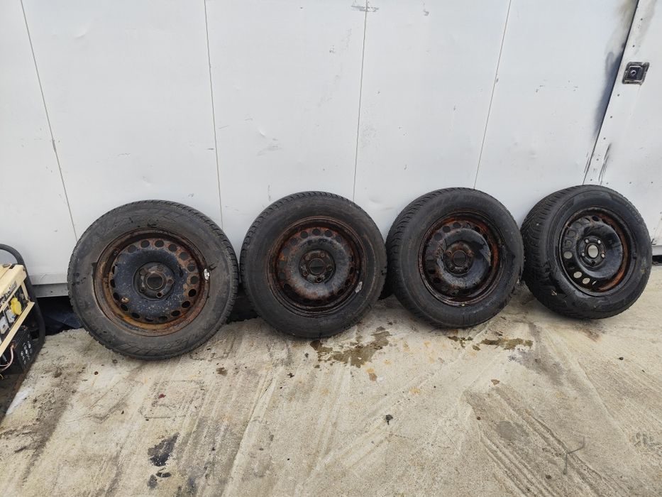 Set jante VW, Skoda, Seat,Audi 5X112. Cu anvelope iartă.
