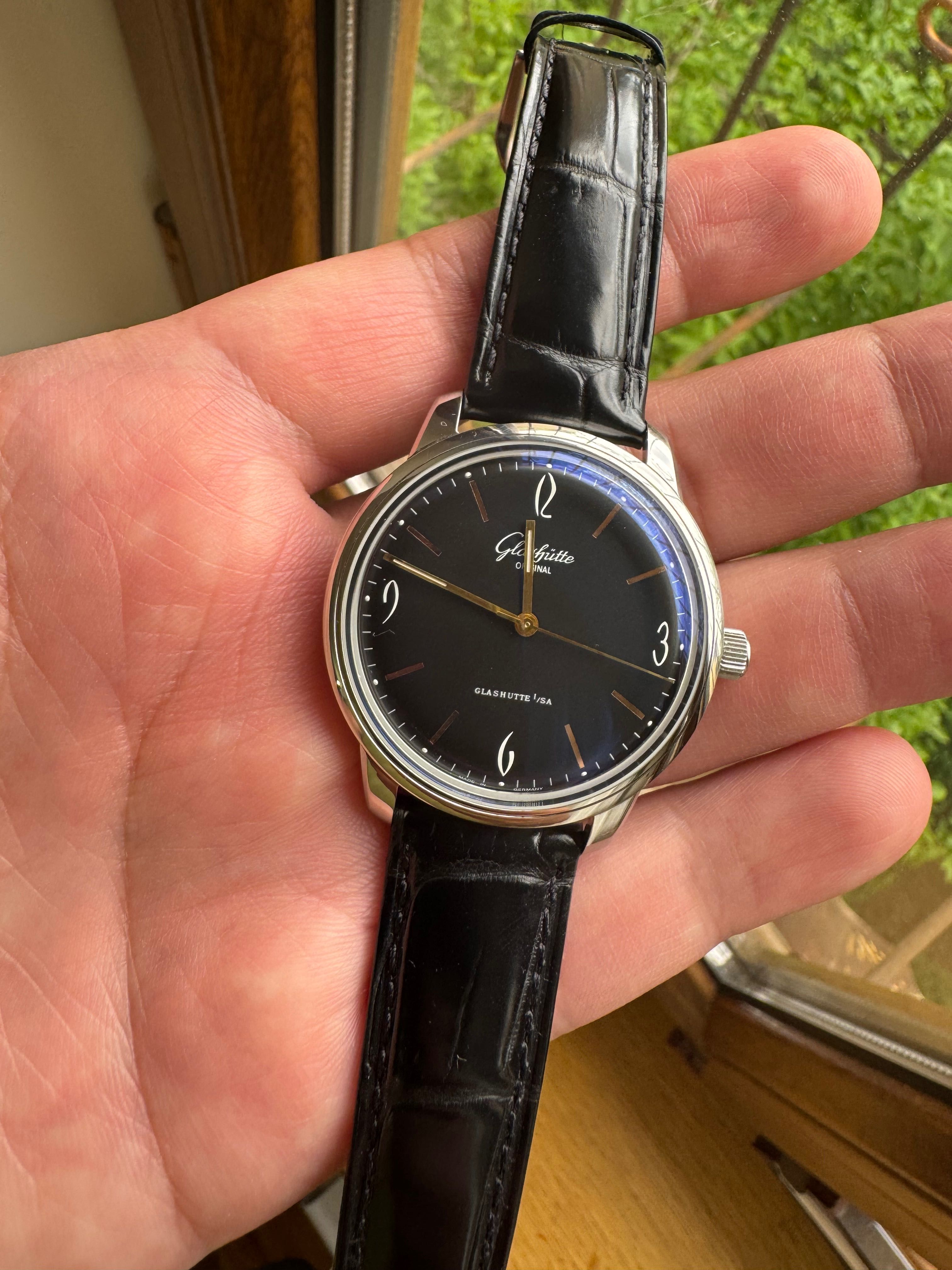 Glashutte Senator Sixties 39mm