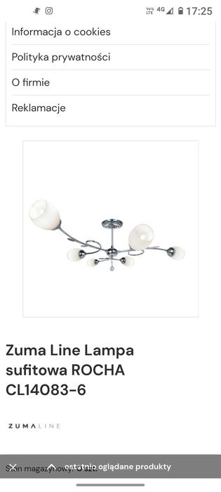 Lustra noua 5 brate becuri