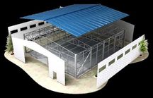 Металлоконструкция, металлический каркас, сэндвич панель