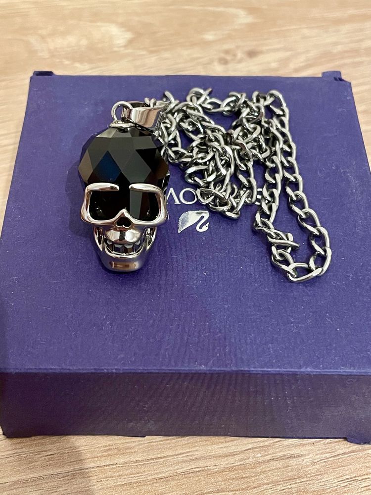 Swarovski Big Skull lanț, unisex, model rar, deosebit!