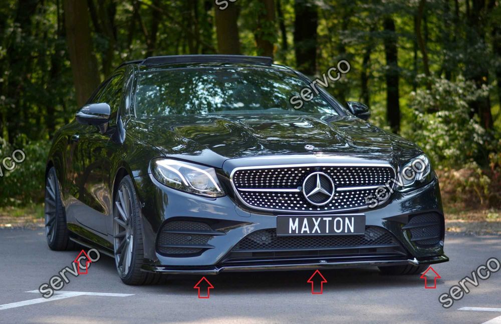 Body kit tuning Mercedes E Class W213 Coupe Amg-Line 2017- v2 - Maxton