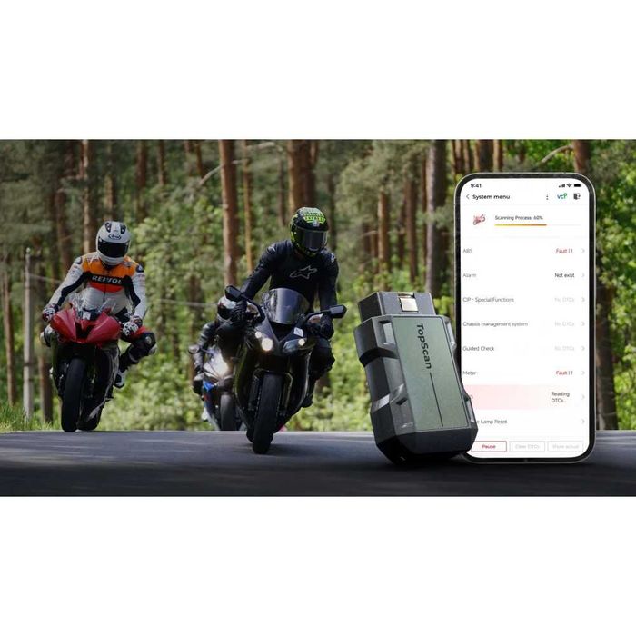 Диагностика за мотори Topscan Moto