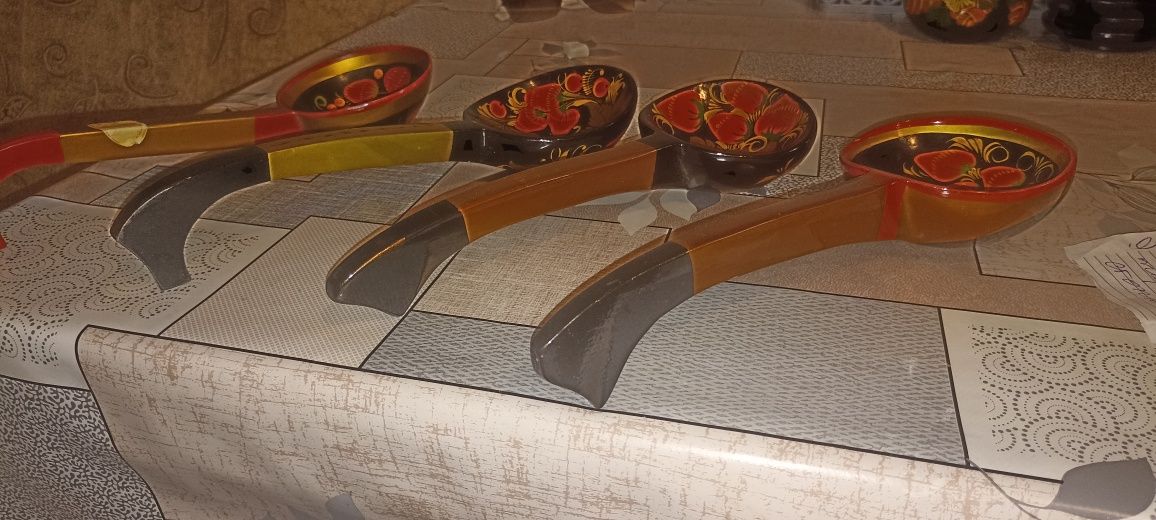 Продаю ковшики Хохлома