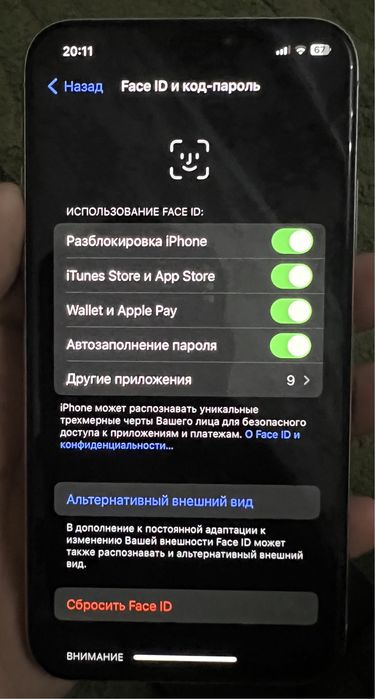 iphone X sotiladi xolati ideal