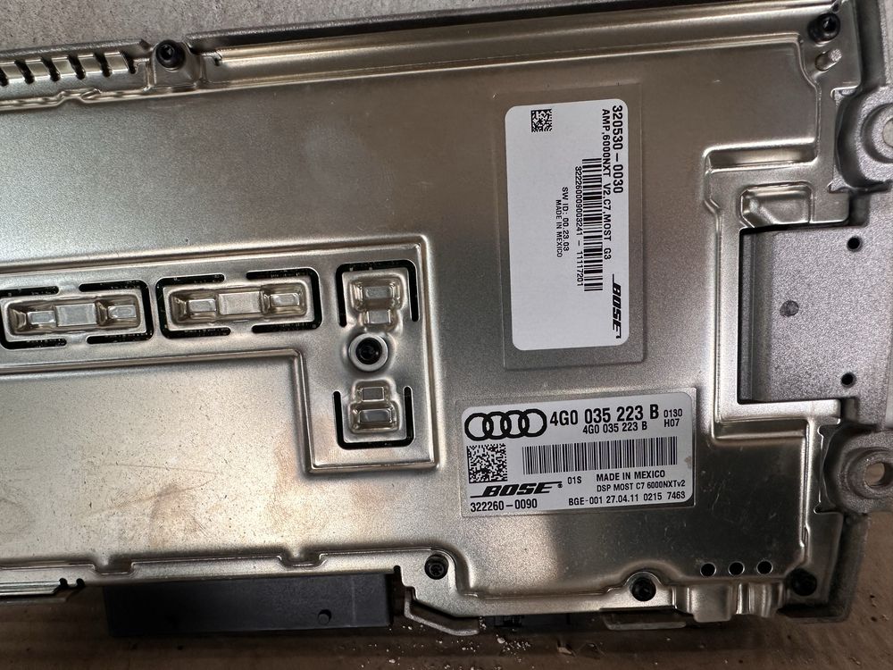 Музика босе ауди а6 а7 / audi a6 a7 bose