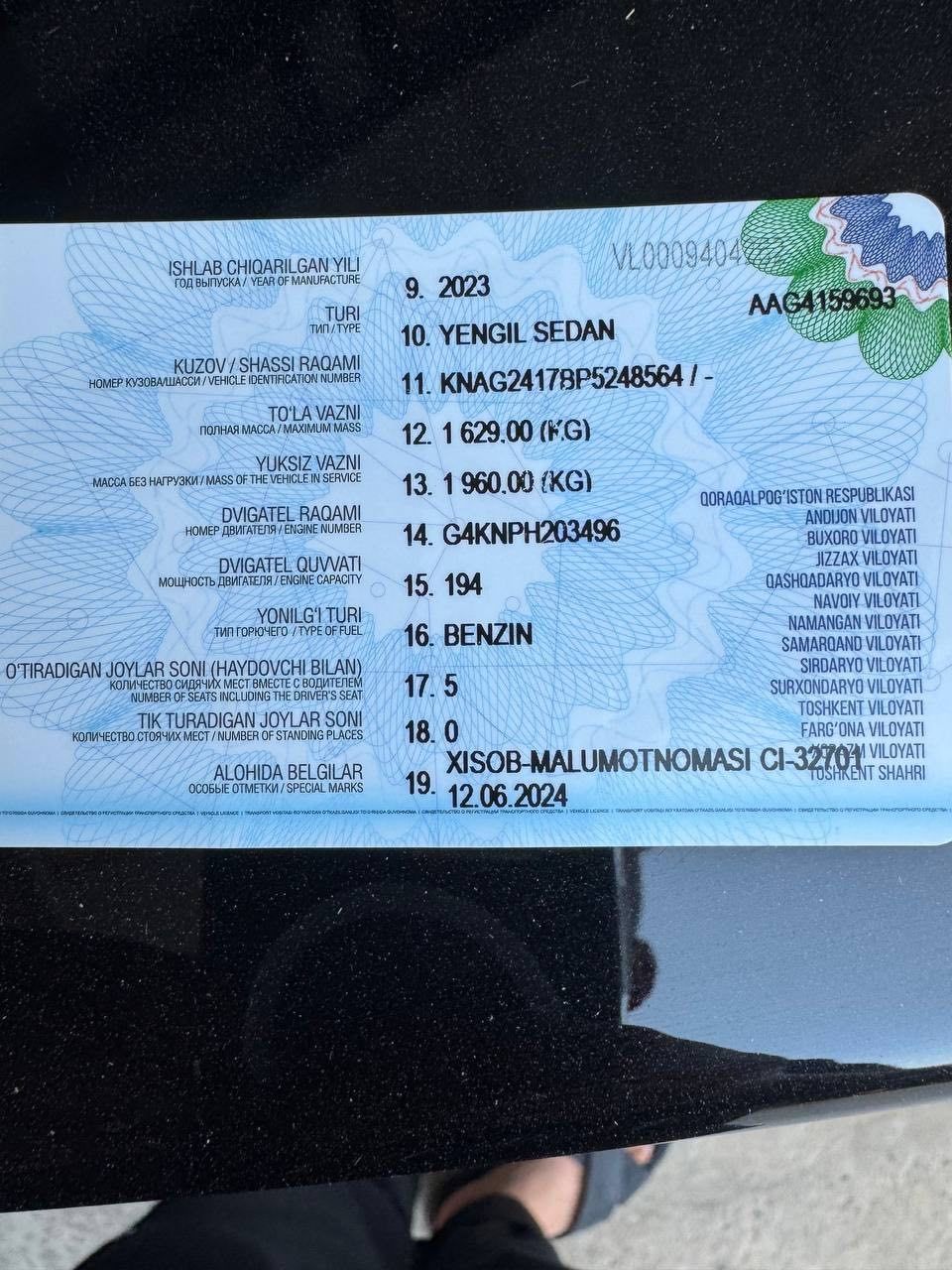 Kia k5 full bez lyuk 23-24 yili