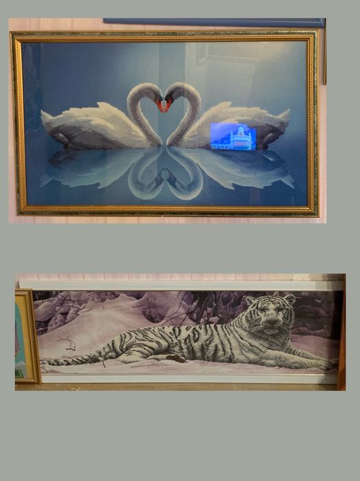 Картины разных размеров