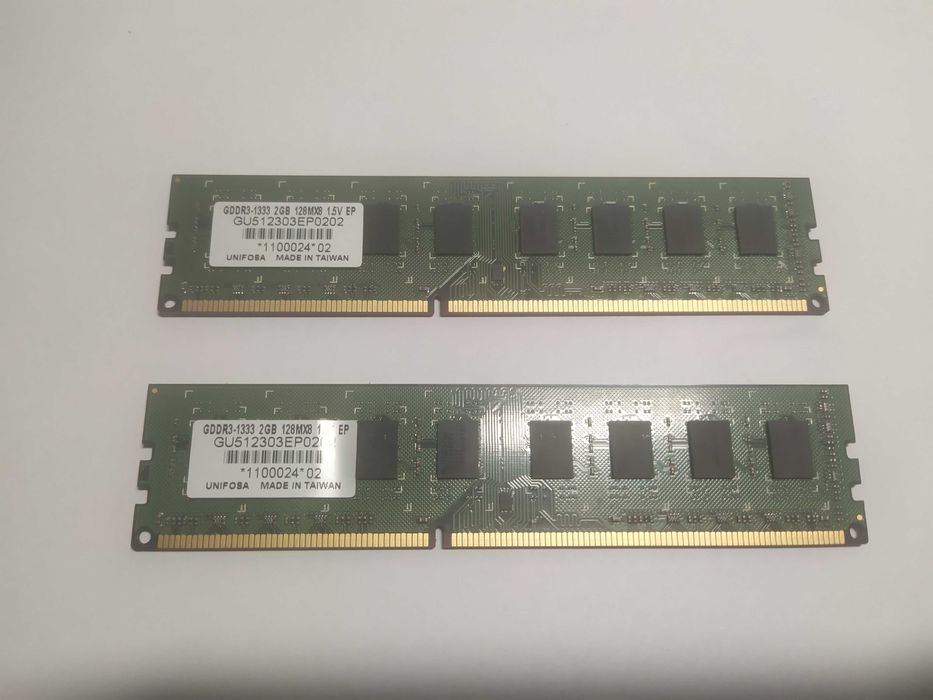 Продам ОЗУ DDR 3,  2шт по 2gb.