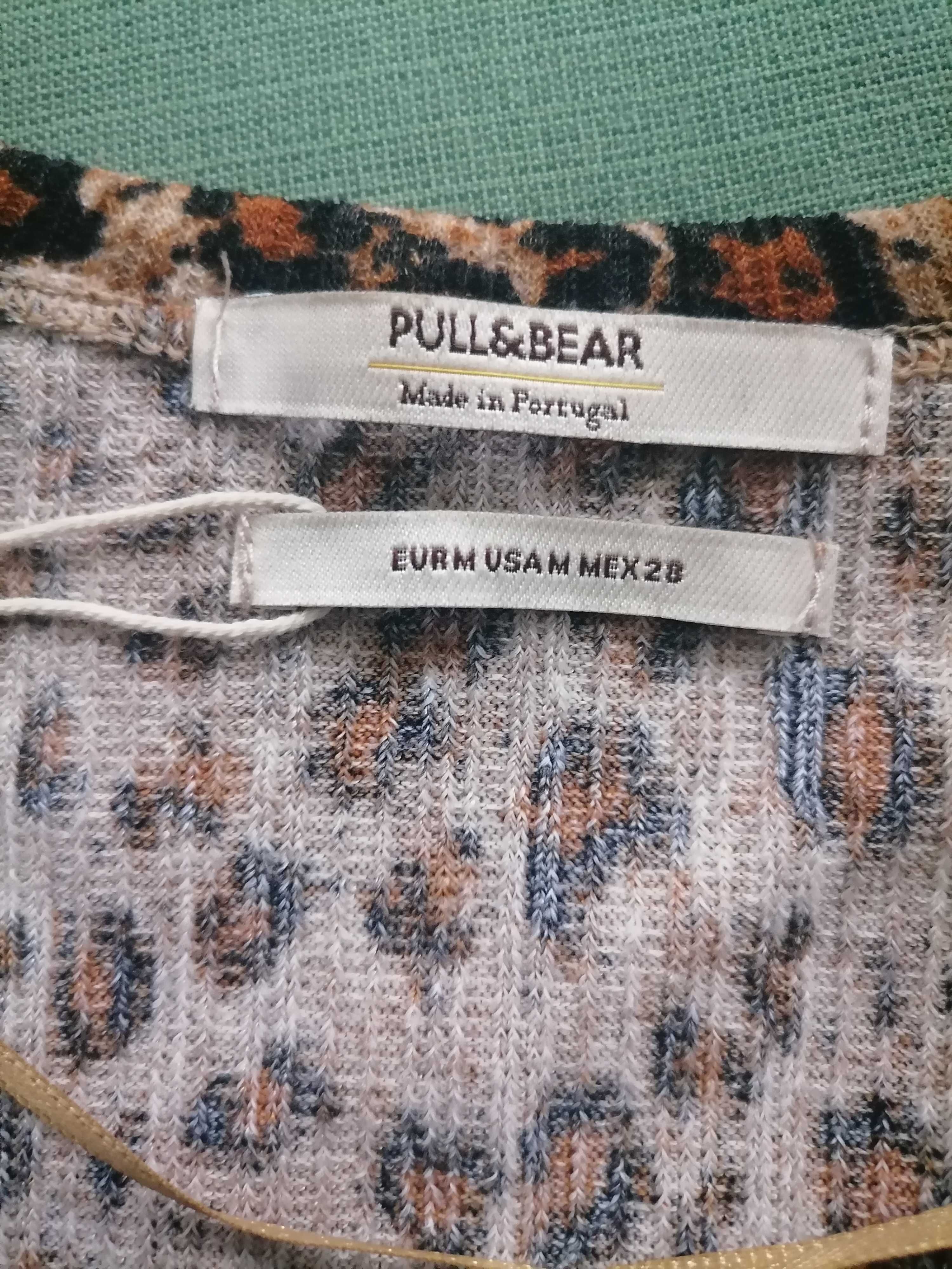 Рокля с леопардов принт PULL & BEAR