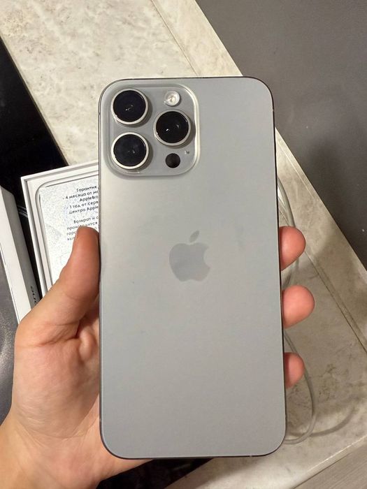 Iphone 15 pro max esim 512 xolati yaxshi