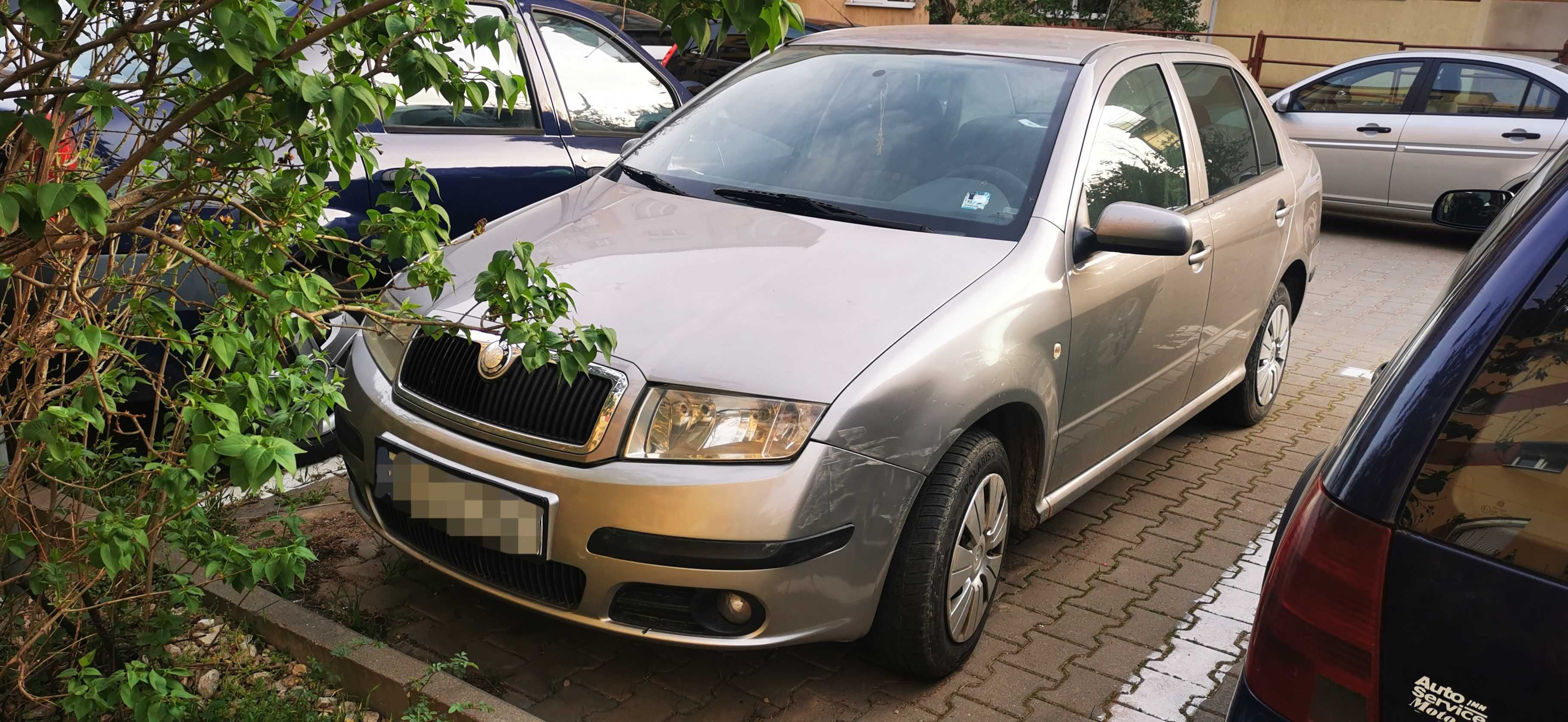 skoda fabia 1.2 benzina 2007 berlina