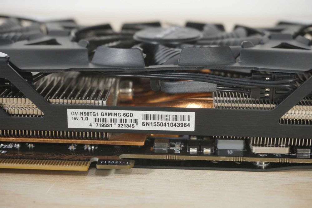 Видеокарта GPU GTX 980 Ti 6GB Gigabyte Windforce / Вкл.ДДС