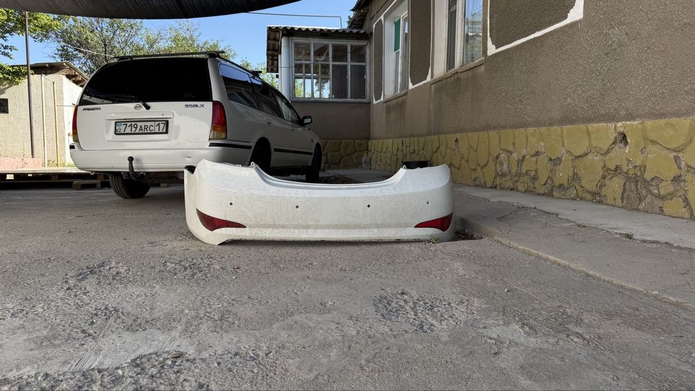 Бампер задный Hyundai accent
