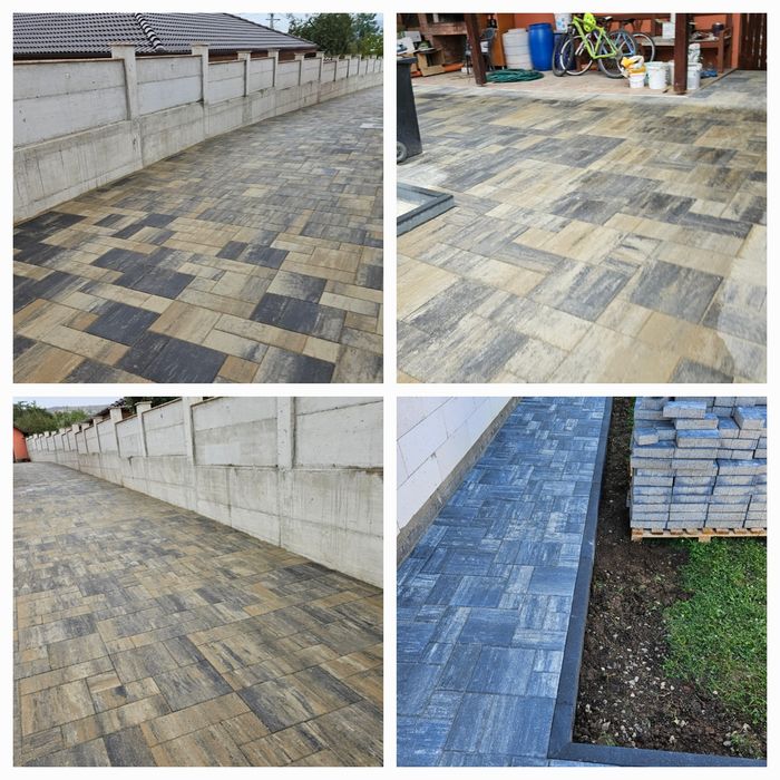 Servicii complete amenajări exterioare-pavaje,excavații,utilitati