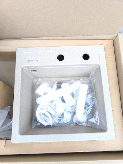 Кухнеска мивка гранит 45 на 45