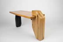 Masuta de cafea coffee table din lemn masiv stejar - design unic
