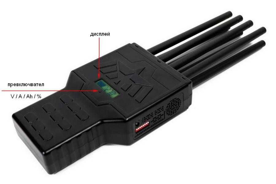 28W Мощен Заглушител GSM 5G GPS Автом.Навигация Кола Анти-Проследяване