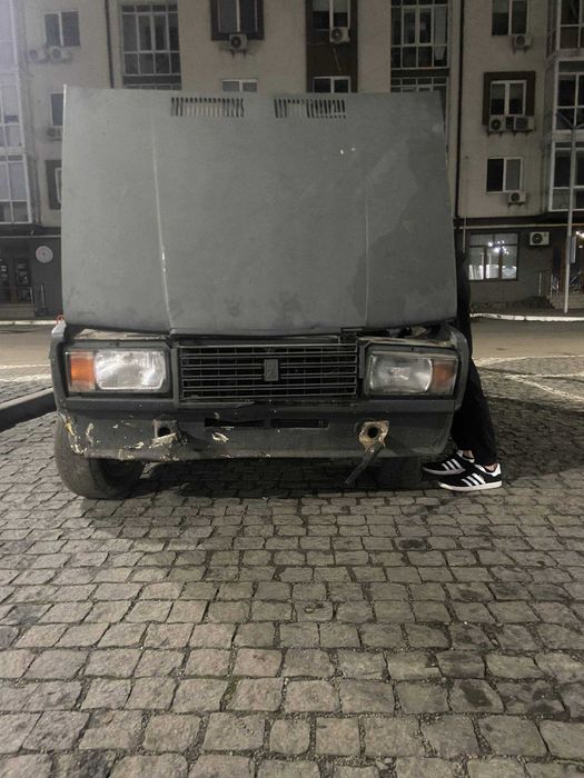 ваз 2107 на боевом ходу