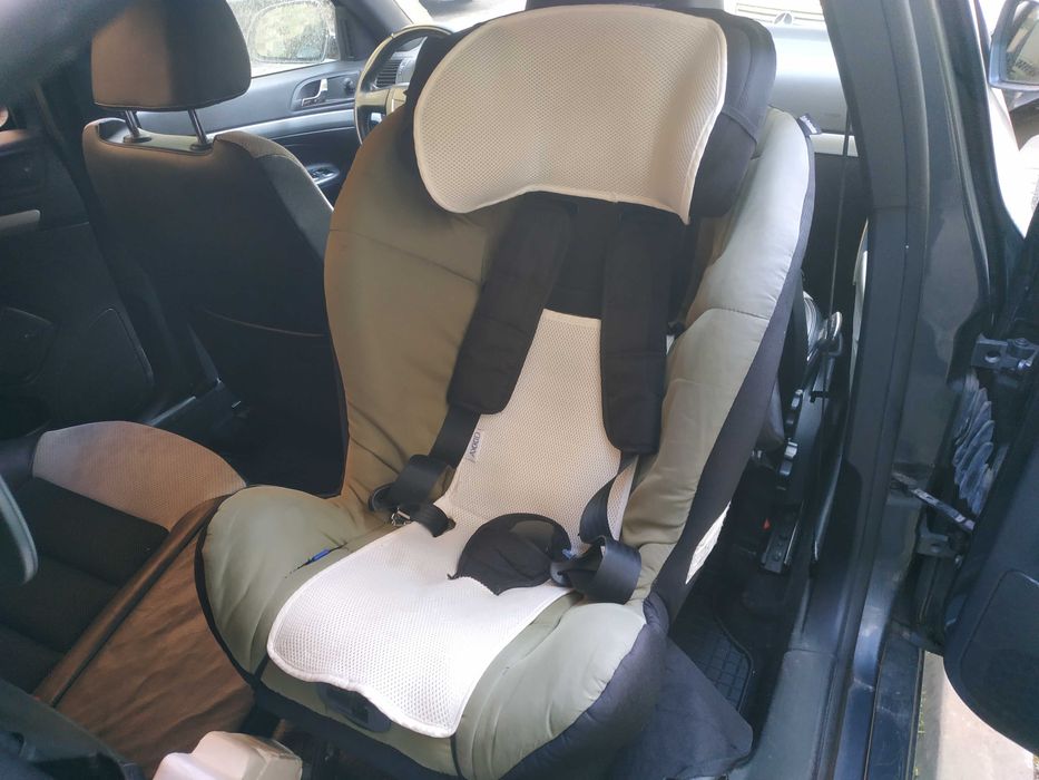 Scaun auto copil rearfacing Axkid Minikid (9-25kg) +husa vara +inele