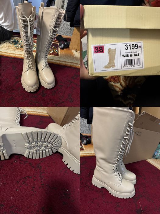 Зимние сапоги новые