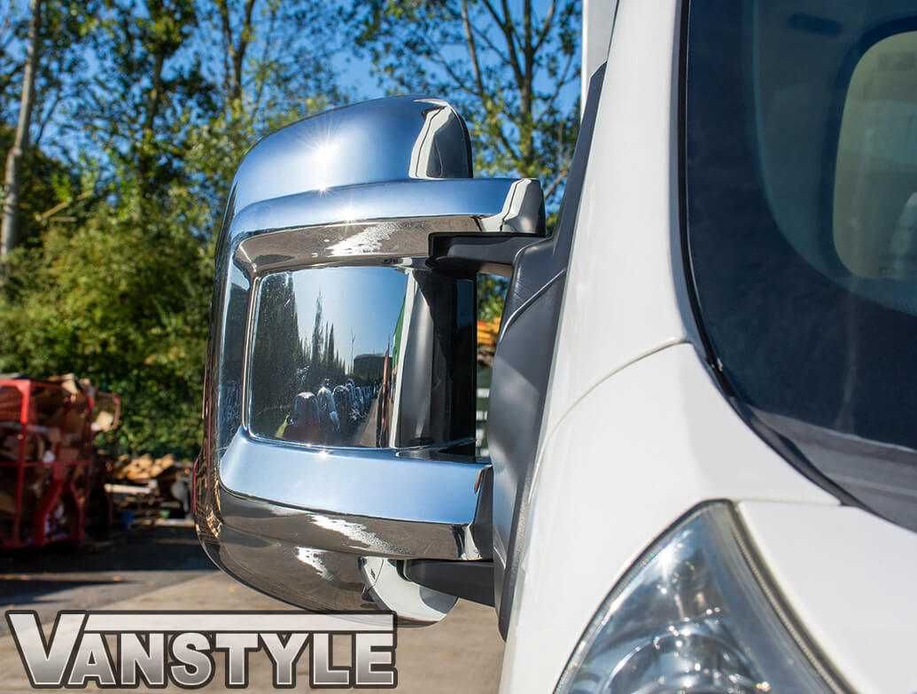 Хром капаци огледала Peugeot Boxer Citroen Jumper Fiat Ducato 2006+