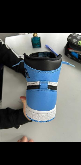 Jordan 1 unc toe