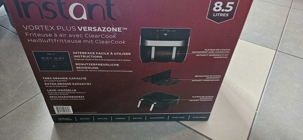 Продавам Instant Vortex PLUS VersaZone ClearCook Air Fryer 8.5л