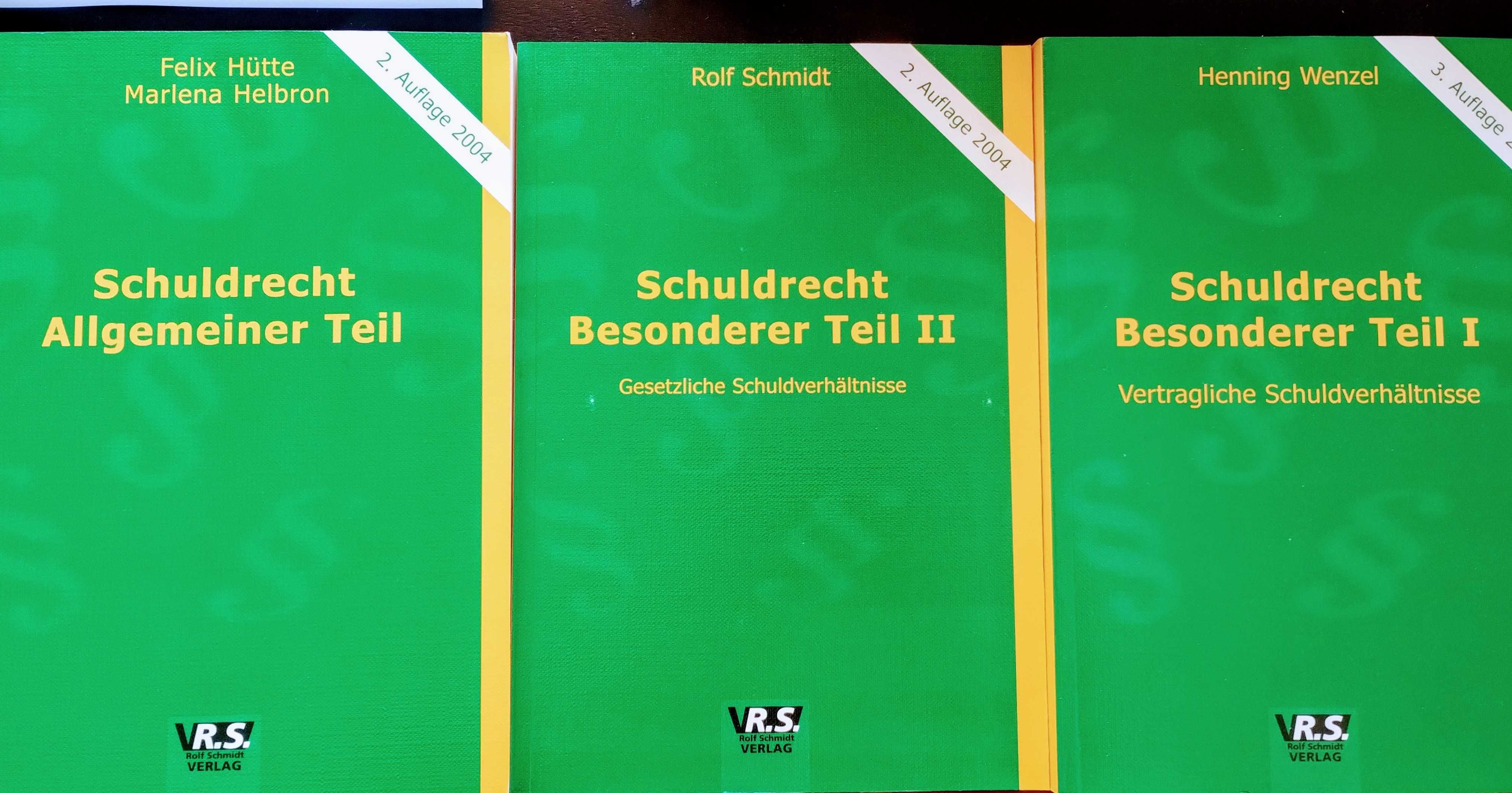 Henning Wenzel - Schuldrecht 3 vol.