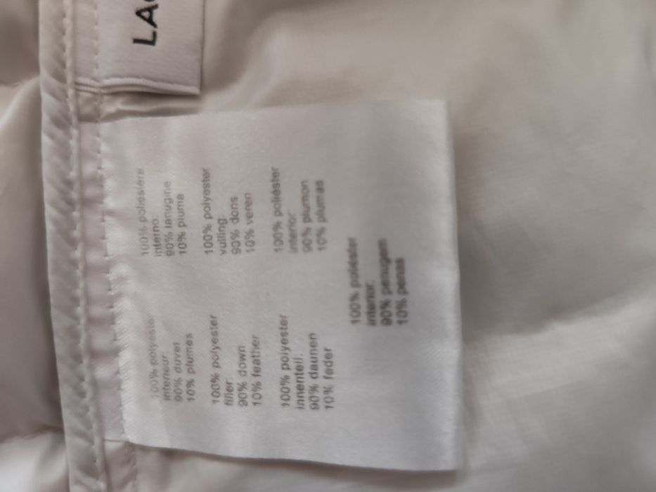 Lacoste down jacket