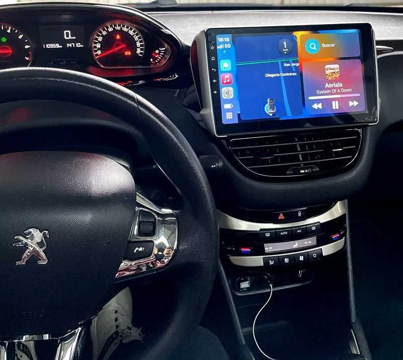 Peugeot 208/2008 мултимедия Android GPS навигация