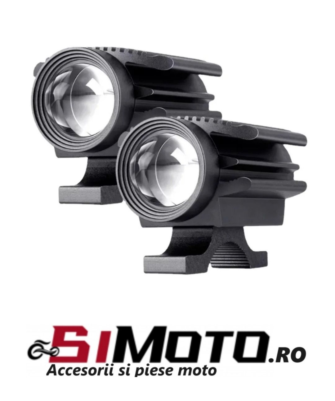 Proiectoare auxiliare led moto lumini de zi