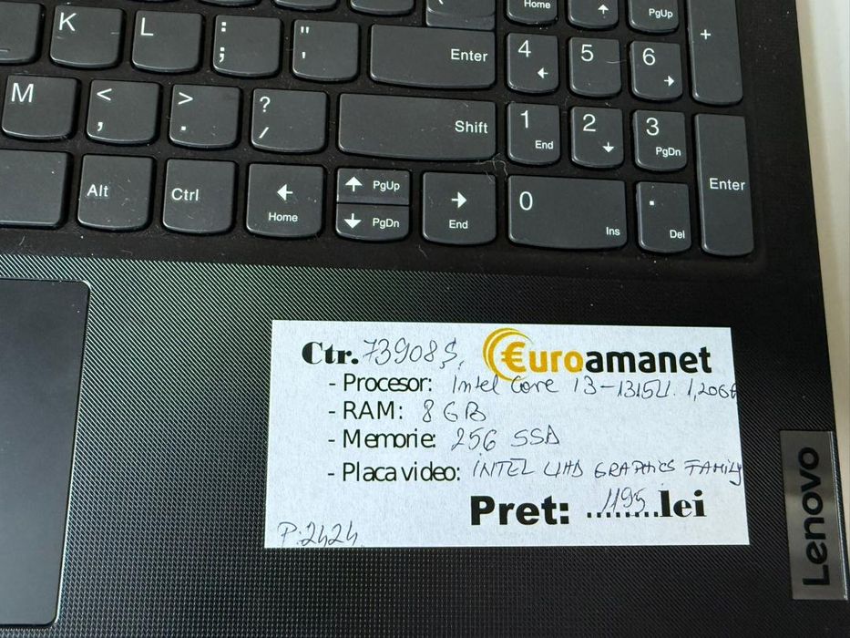 laptop Lenovo IdeaPad V15 -P-