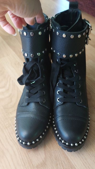 Ghete piele naturala