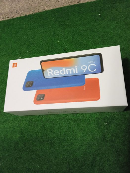 Син карбонов калъф Xiaomi Redmi 9C