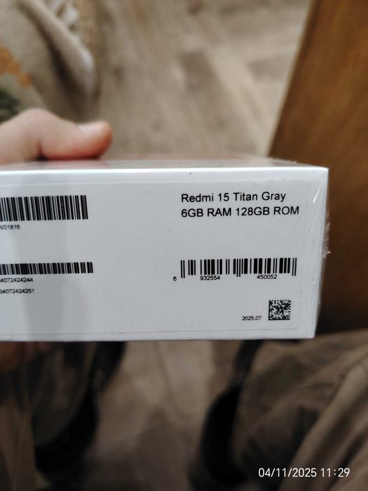 Xiaomi Redmi 15 Чисто нов. 3 години гаранция!!!
