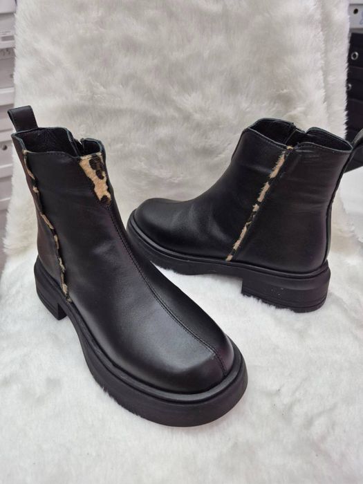 Сапоги из натуральной кожи  Бренд Millenium shoes