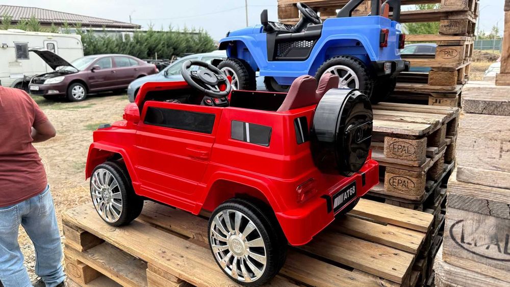 Mașină Electrică Pentru Copii AT 68, Mercedes G Class, u 2x Motoare