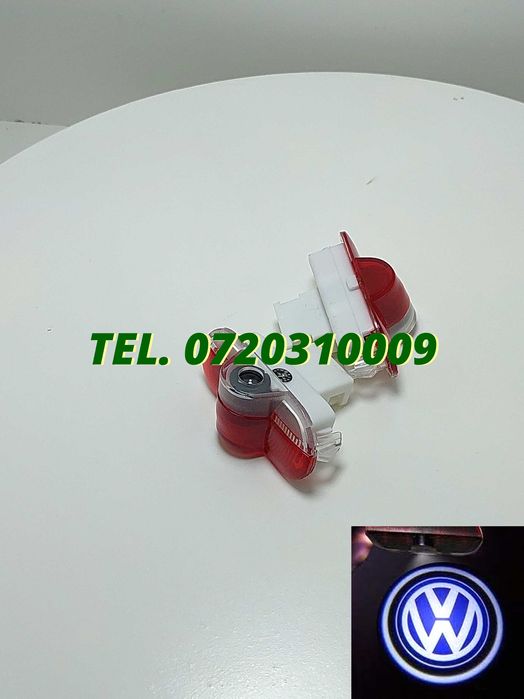 Proiectoare Logo Portiere Vw Golf 4 Caddy Touran Bora Passat
