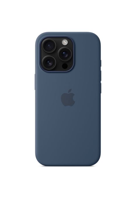 Husa iPhone 15Pro Max Apple Silicon MagSafe Storm Blue