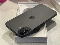 iPhone 16 Plus 128GB Black – Като НОВ, 99% Батерия, Гаранция!