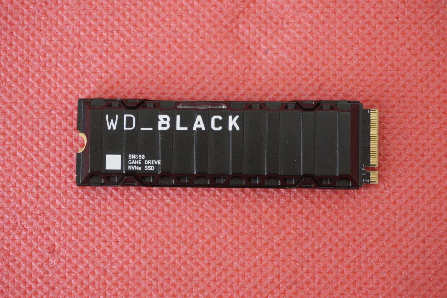 1TB Nvme SSD m.2 WD Black SN850 Heatsink - gen4 7000/5300mbs / вкл ДДС