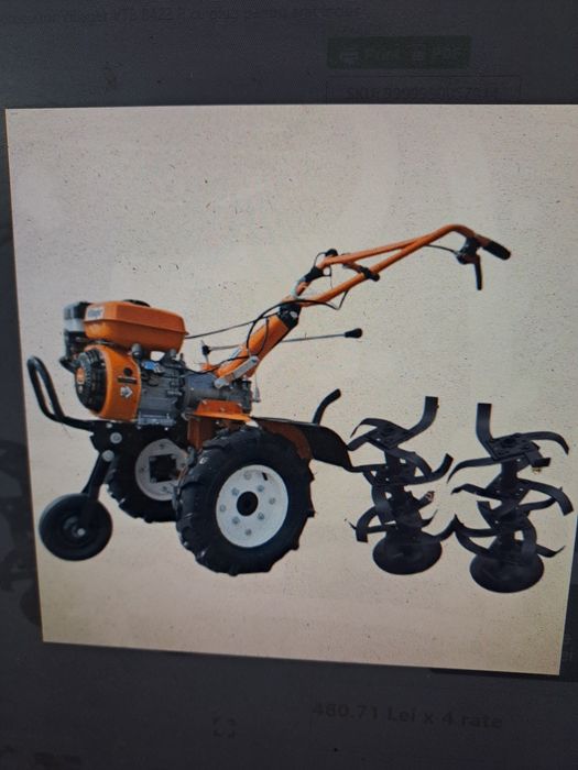 Motosapa de inchiriat