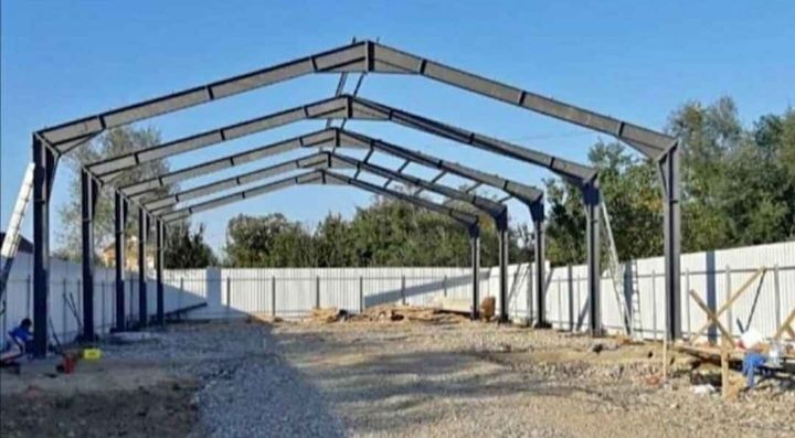 Vând hale metalice asiguram transport și montaj Oriunde în țară