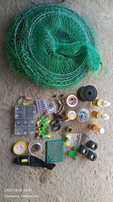 Qarmoqlar ideal holatda komplekt