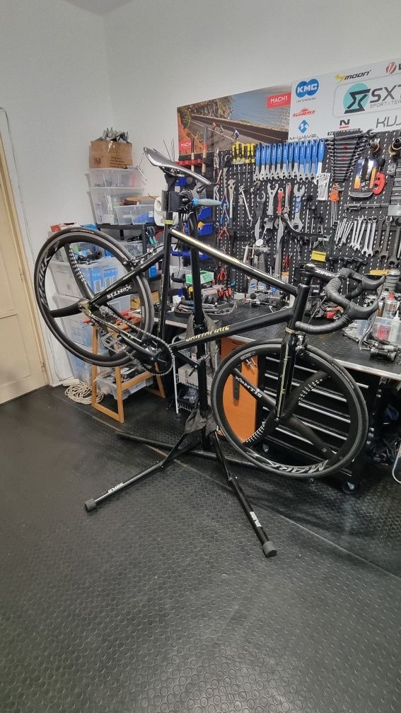 Bicicleta SantaFixie single speed proiect custom unicat cursiera