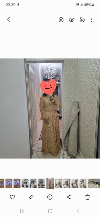 Продам платье состояние новый
